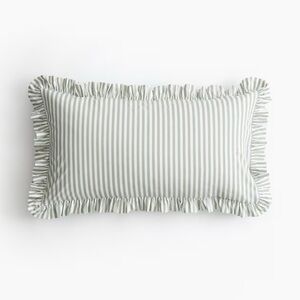 Striped duvet + pillowcases